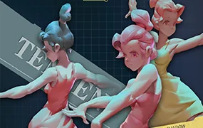 tenten云人体结构&光影二合一基础课第8期(高清画质无素材)