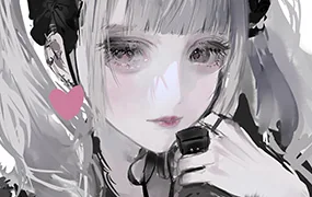 无语魔女零基础头像班(画质清晰带素材)