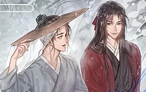 咸鱼内唯美古风美型男性角色(画质清晰无素材)