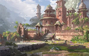 ZPZ 游戏原画场景概念设计教程(画质高清有课件)