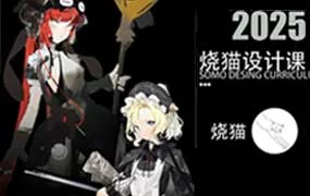 烧猫二次元商业设计班第2期1月结课（高清画质无素材）