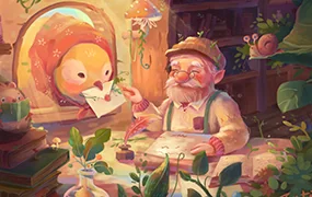 蓝贵莲插画训练营P1-P6 (画质清晰带部分素材)