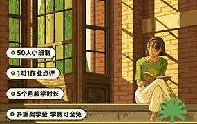 刘昆昆商业插画进阶课第2期(画质清晰无素材)