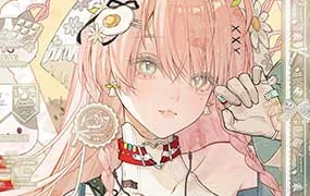 莫那utaki清透色彩少女人像团练（高清画质无素材）