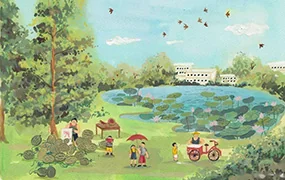 尼诺艺术须臾的插画课场景篇(画质清晰无素材)