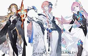 三啬面原创立绘设计团练（高清画质带课件笔刷）