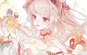 米饭7r清透感少女人像团练第1期11月结课（高清画质带课件笔刷）