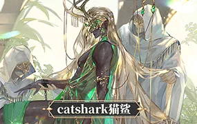 catshark猫鲨美型男性人物插画班(高清画质无素材)