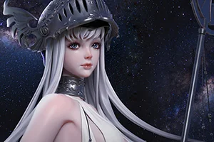 3D美型女性角色《雅典娜》全流程(画质高清无素材)