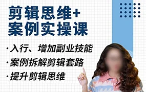 南门录像厅丨剪辑思维理论+商业项目实操(画质清晰带素材)
