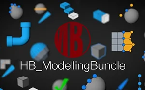 [中文汉化版]最新版HB ModellingBundle 2.31 建模脚本工具包(支持R19/R20/R21)内附安装教程