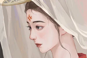 哈士奇味鸵鸟iPad古风头像插画课第1期(高清画质带笔刷)