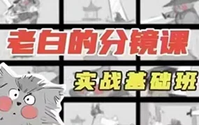 老白分镜课实战基础班第1期(画质清晰带部分素材)