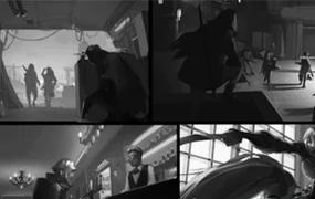 LAELAPS插画海报大师班第5期莱普斯课程(画质普通无素材)