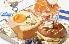 空条杏梨甜品qq人（画质i清晰带笔刷）