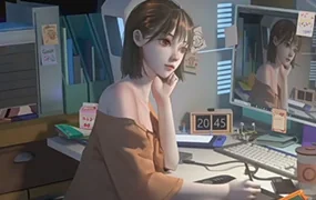 筑梦漫画饭团3D辅助绘画教程(高清画质无素材)
