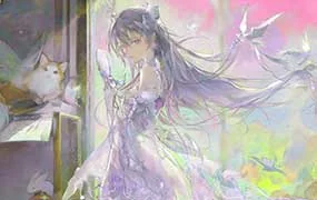 莫那绺观立绘设计与插画色彩专题（画质普通无素材）