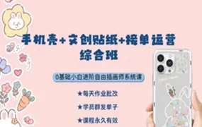 胖丁丨画师IP运营与变现方法+图案设计与接单运营(画质清晰无素材)