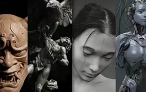 無号造型Zbrush入门到精通系列教程(高清画质带笔刷)