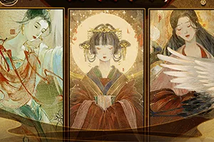 岁岁山夕壁画古风人物插画班(高清画质带笔刷)