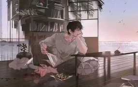 红花血月插画人物技法综合班(画质普通带素材)