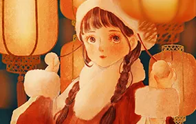瑶背背唯美治愈系水彩插画基础与技法综合班(高清画质带课件)