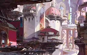 徐慕阳三叠色场景基础班+进阶班(超清画质带素材)