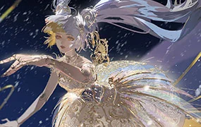 霜霸坨二次元氛围人物插画特训班(画质清晰无素材)
