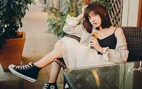 Kindness亲切第一张蕾第43期人像精修调色PS后期（超清画质带素材）