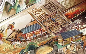 浪成仙实用性商业插画第五期(画质普通带笔刷课件)