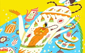 鲸字号丨阿沛插画视觉语言第3期(高清画质无素材)