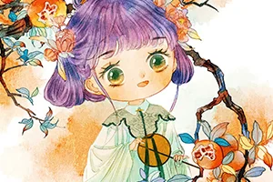 瑶背背十二花神古风水彩插画课(高清画质带笔刷)