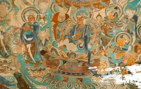 钟小朋友敦煌壁画主题课(画质清晰带课件笔刷)