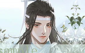 烟雨君精美人物厚涂插画班第4期(高清画质带笔刷)