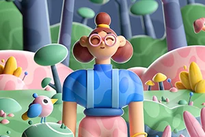 Cinema 4D:让有趣的3D插图栩栩如生(高清画质无素材)