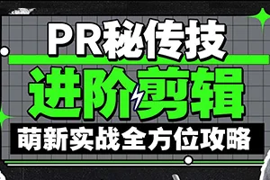 PR秘传技丨进阶剪辑的全方位攻略（画质超清带素材）