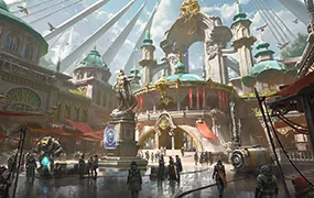 zpz概念场景设计(高清画质带部分素材)