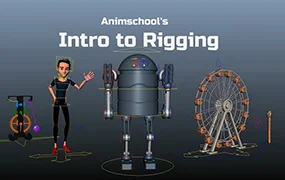 AnimSchool Maya 2023绑定技术 中英字幕(高清画质无素材)