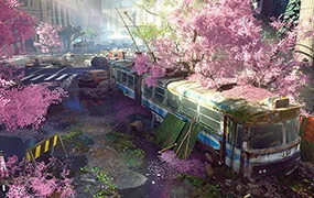 UE4实战骚柔废土风场景设计(高清画质无素材)