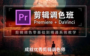 [木客教育]剪辑调色就业班16期 PR剪辑 达芬奇调色