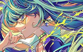斑马MU日系iPad人物创作班(画质高清无素材)