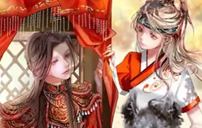 至尚君iPad人物插画特训班(画质清晰无素材)