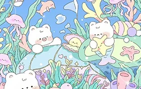 格子不鸽文创商业+运营插画课(画质清晰带笔刷)