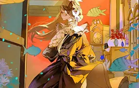 翔腿颓插画课第2期(画质普通无素材)