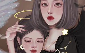 生秳丨iPad头像插画课5月(高清画质带素材笔刷)