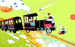 碳烤南瓜创意脑洞插画课(高清画质无视频)