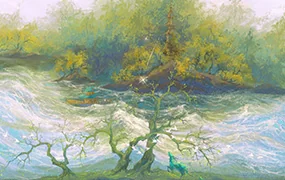 辰露古风商业插画第8期(高清画质无素材)