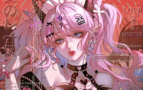 Glori Ash微写实美型人物头像特训班第2期(高清画质带课件笔刷)