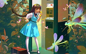 肚肚九九角色与场景构成基础冬季(画质清晰无素材)
