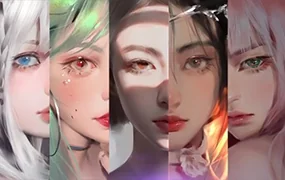 Teamo厚涂综合特训班(高清画质带笔刷)